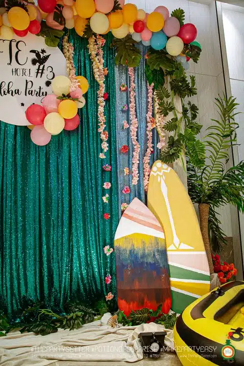 the party setter theme hawaii 4