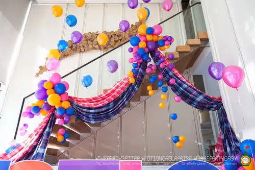 the party setter theme isan odern 12