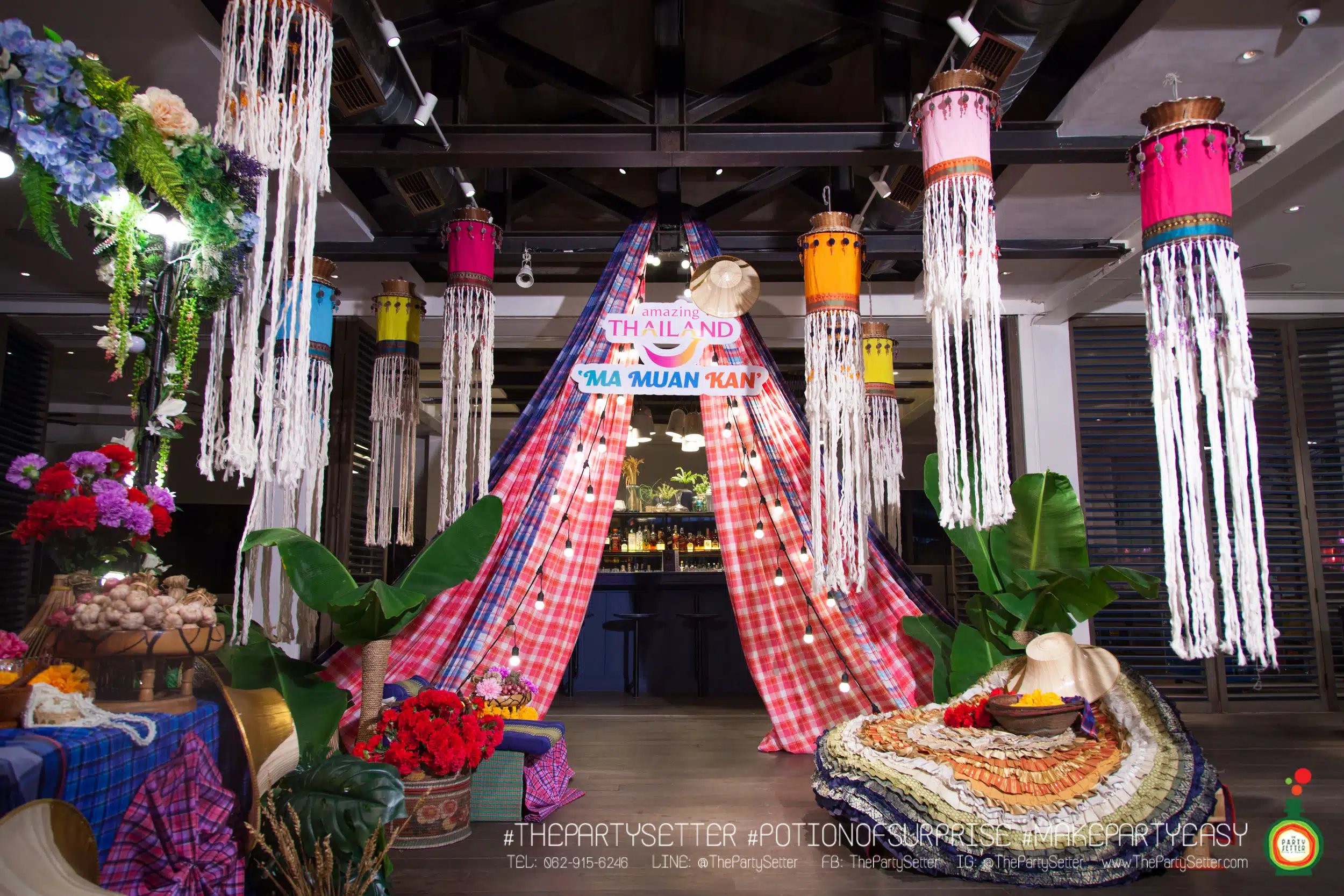 the party setter theme isan odern 13