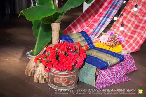 the party setter theme isan odern 24
