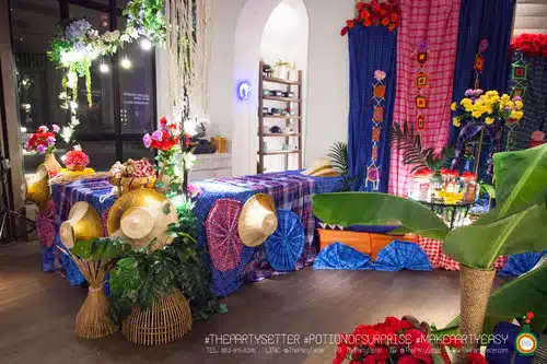 the party setter theme isan odern 28