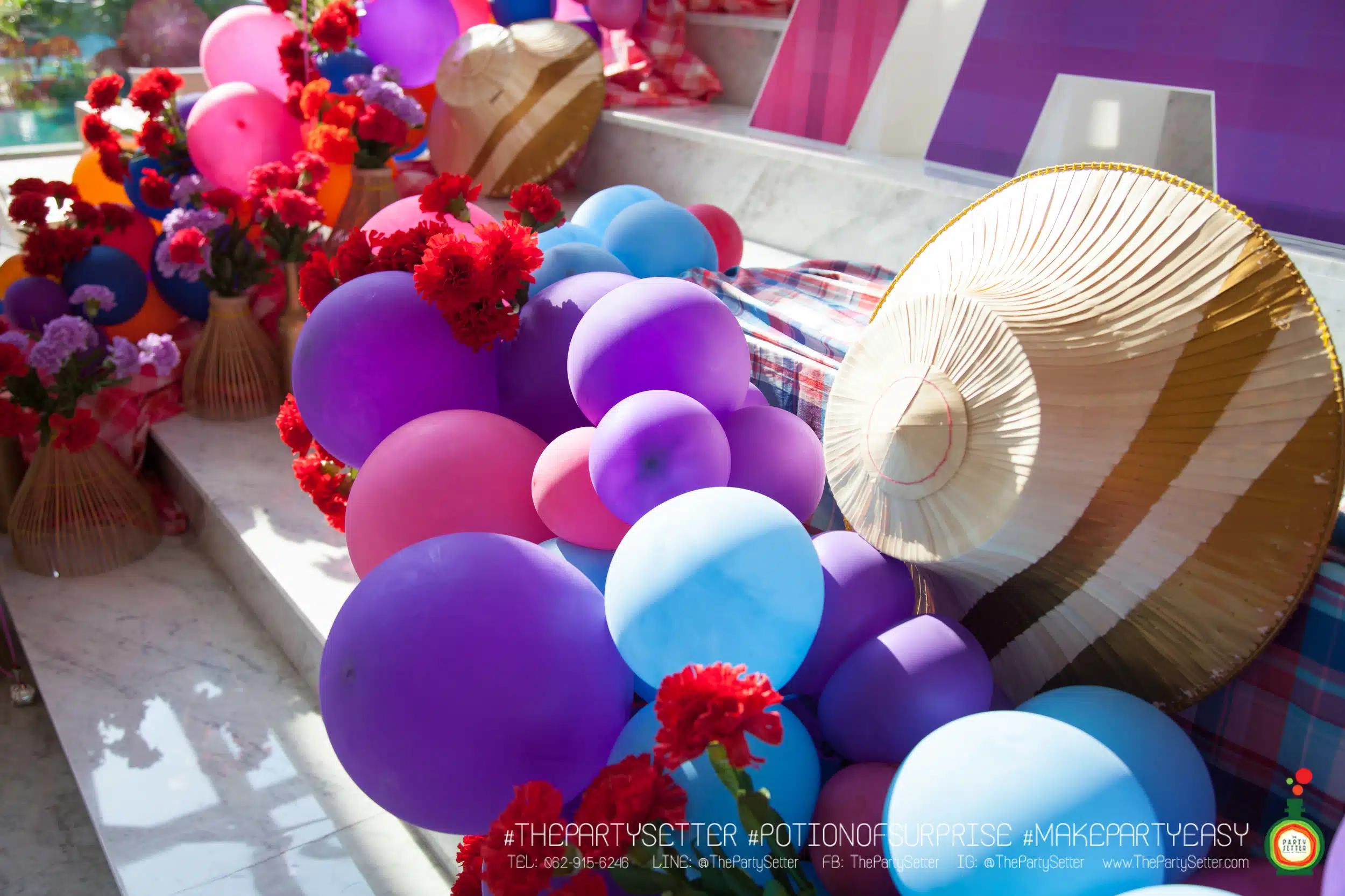 the party setter theme isan odern 3
