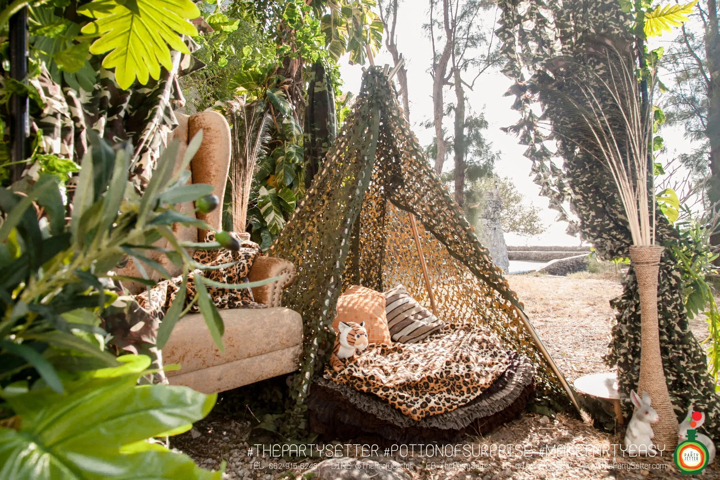 the party setter theme jungle 1