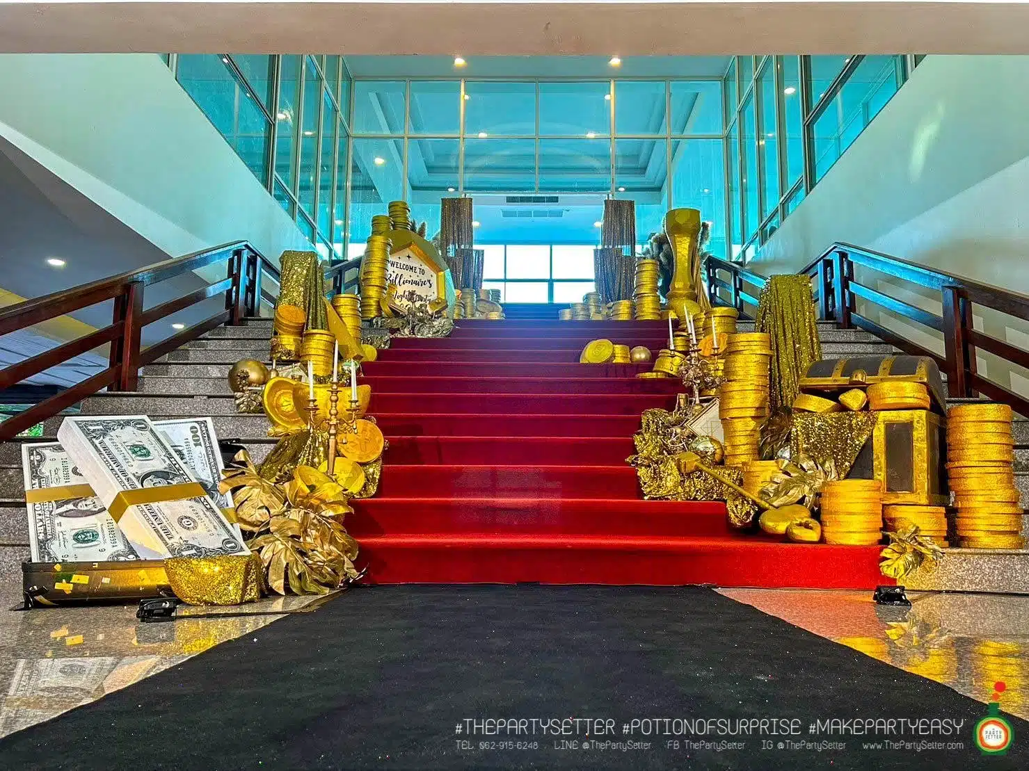 the party setter theme lucky richy 17
