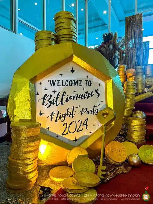 the party setter theme lucky richy 20