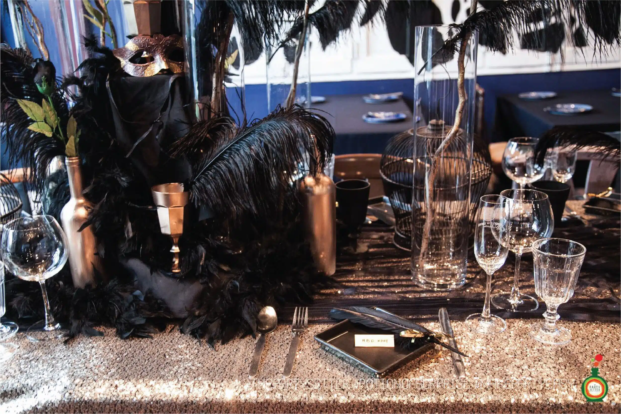 the party setter theme luxury masqerade 3