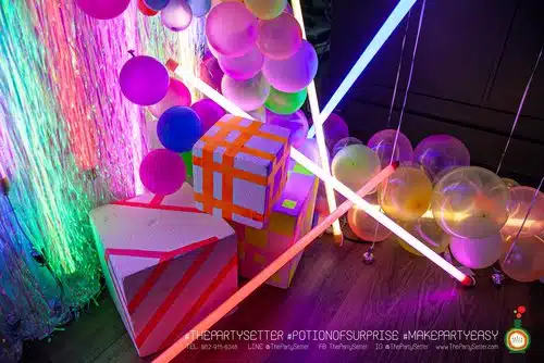 the party setter theme neon 24