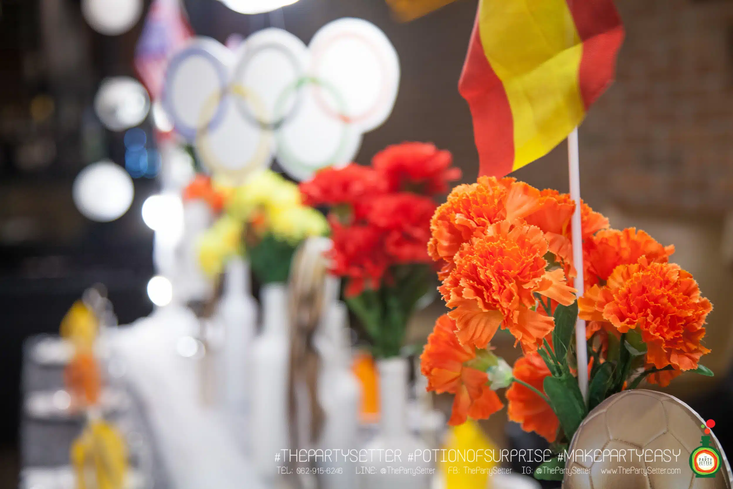 the party setter theme olympic 15