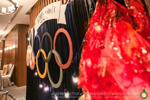 the party setter theme olympic 8