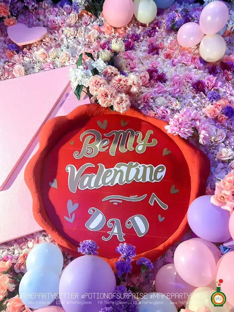 the party setter theme valentine Valentine sweet valentine 1