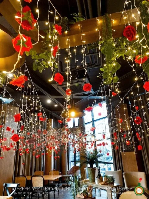酒店、餐厅与社区节日布置
