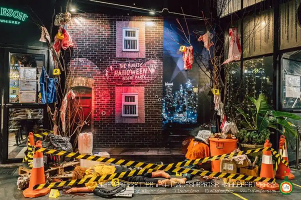 thepartysetter populartheme Halloween Crime Scene 001