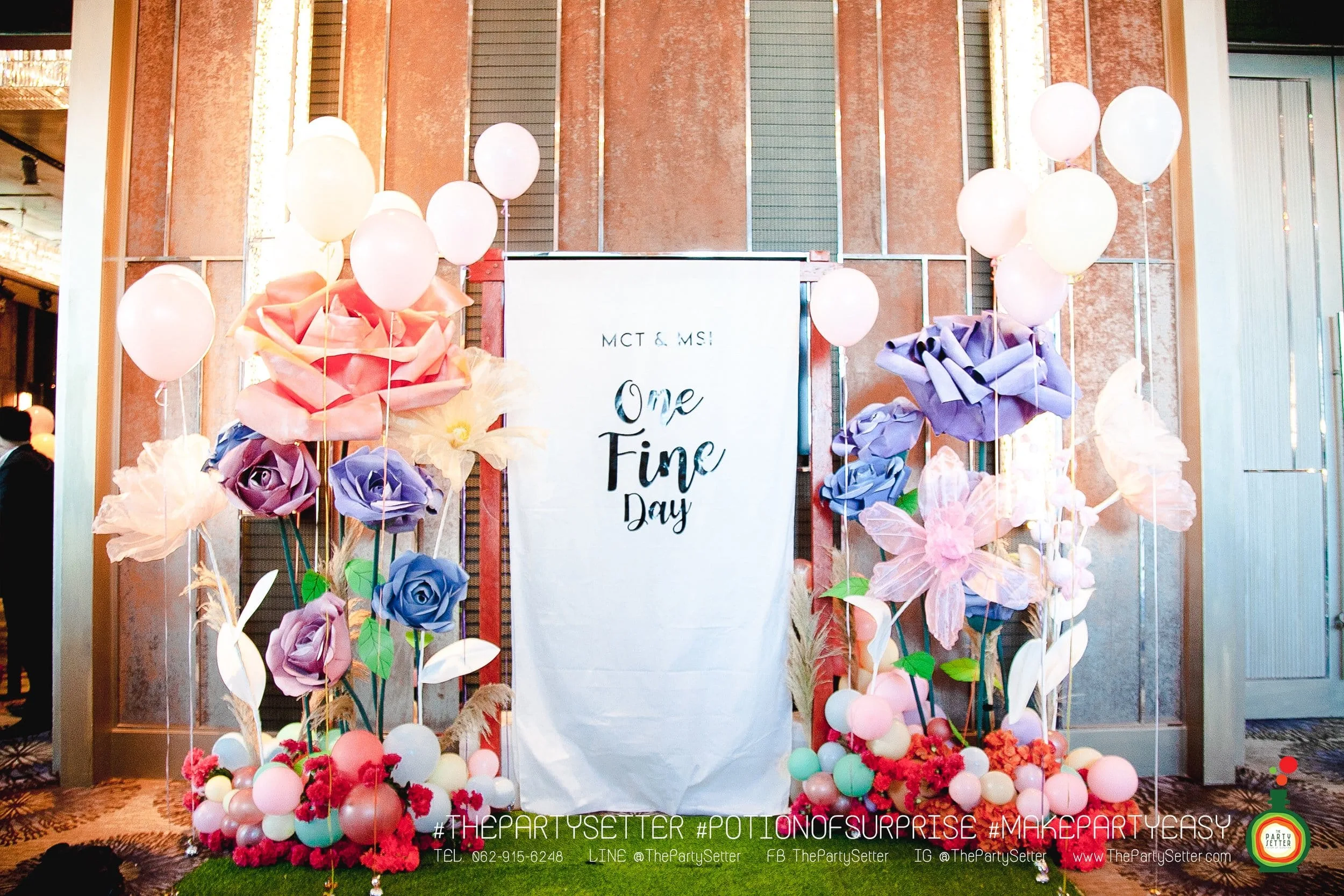 thepartysetter populartheme Pastel Flower Fantasy 002