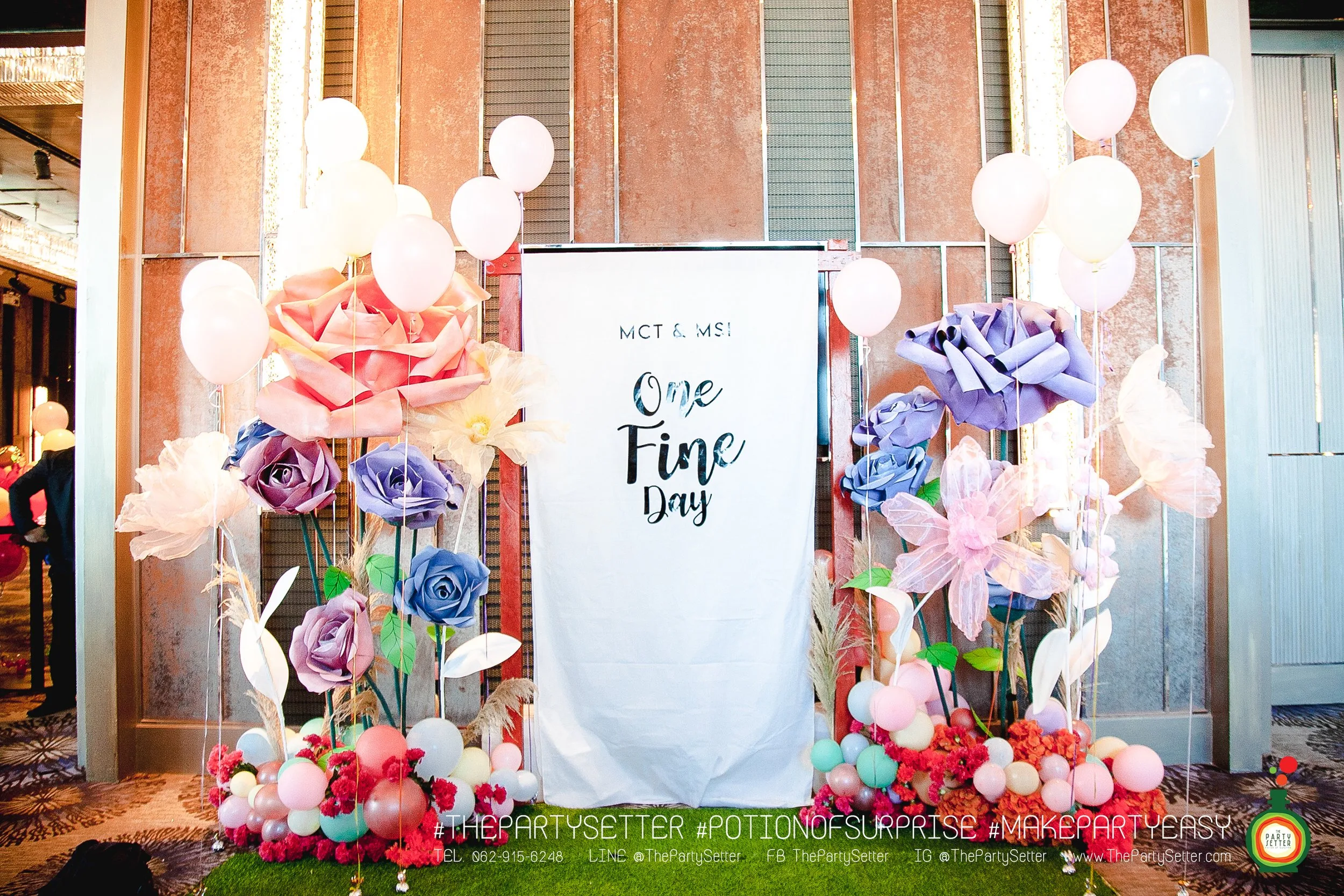 thepartysetter populartheme Pastel Flower Fantasy 018