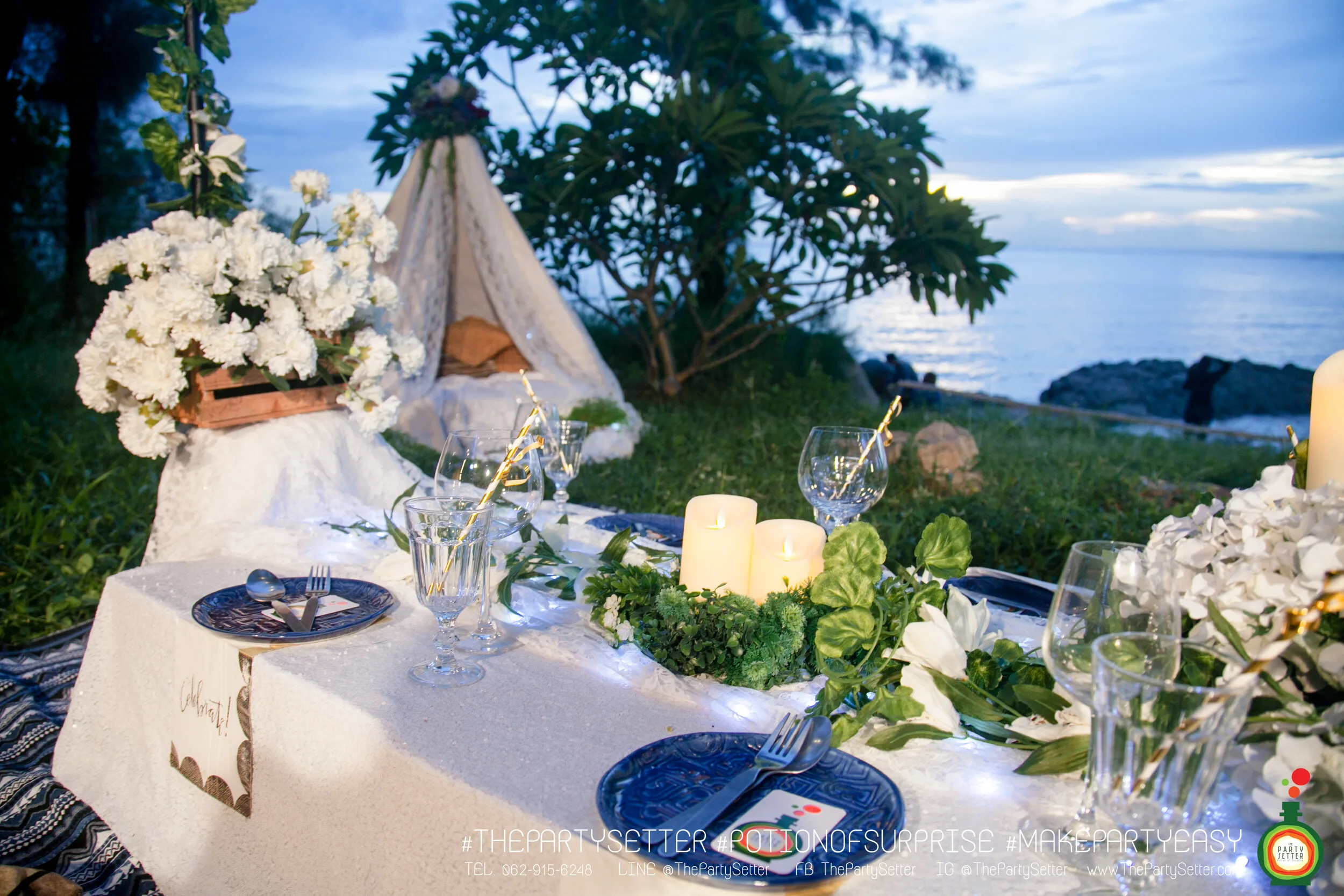thepartysetter populartheme White Garden 019