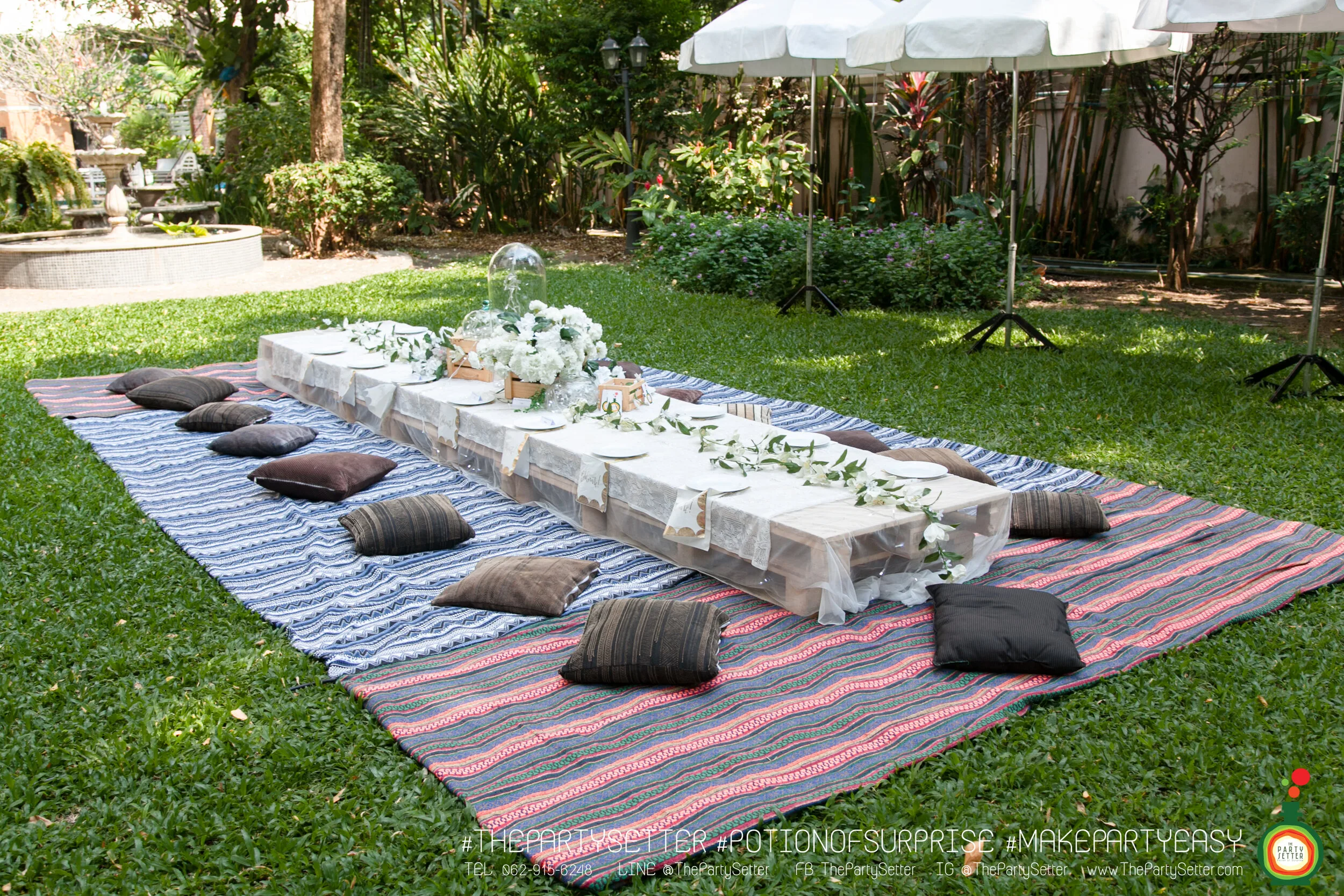 thepartysetter populartheme White Garden 021