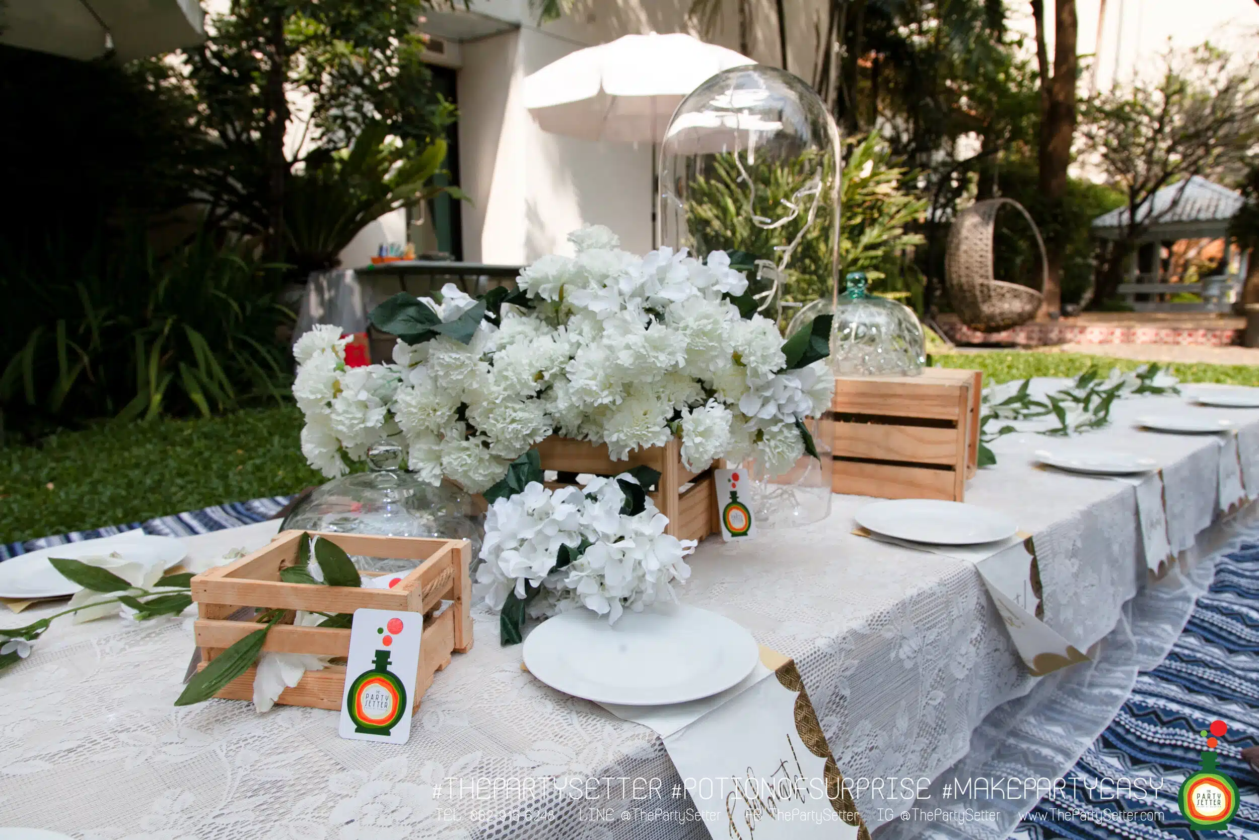 thepartysetter populartheme White Garden 023