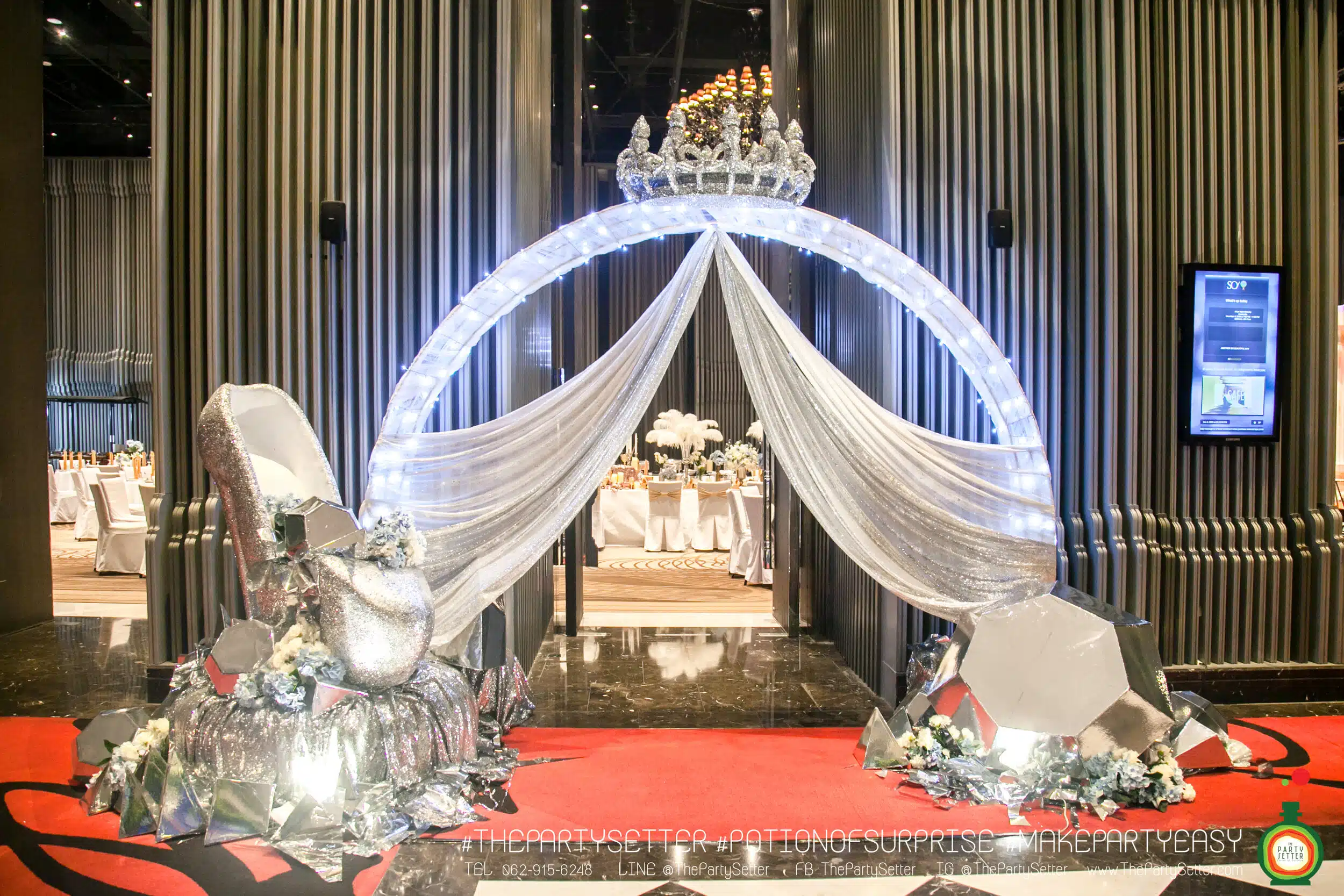 the party setter service archway 2x3 3