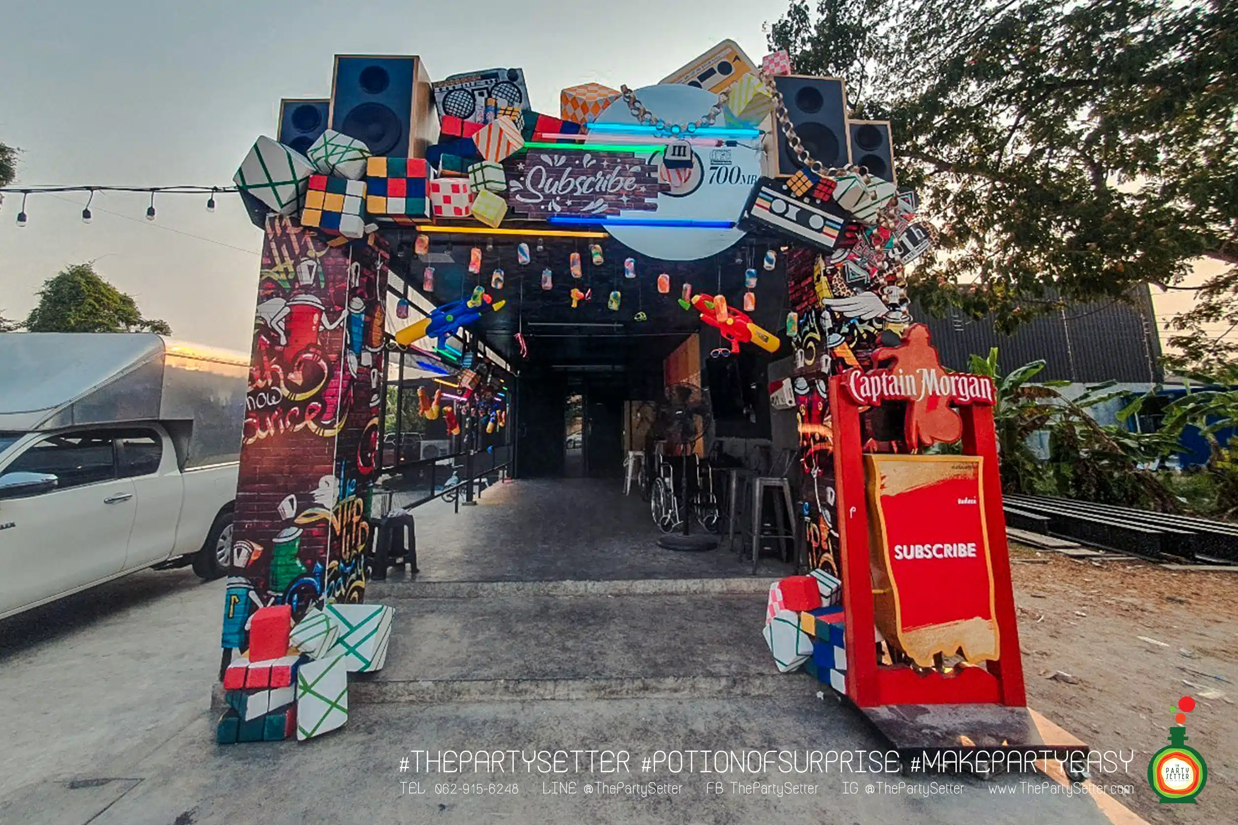 the party setter service archway 3x3 1 1 1