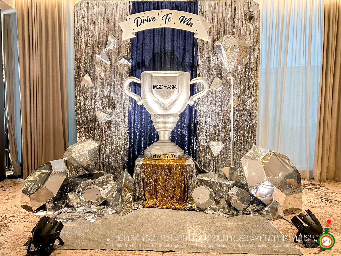 the party setter service backdrop 3x3 1 8