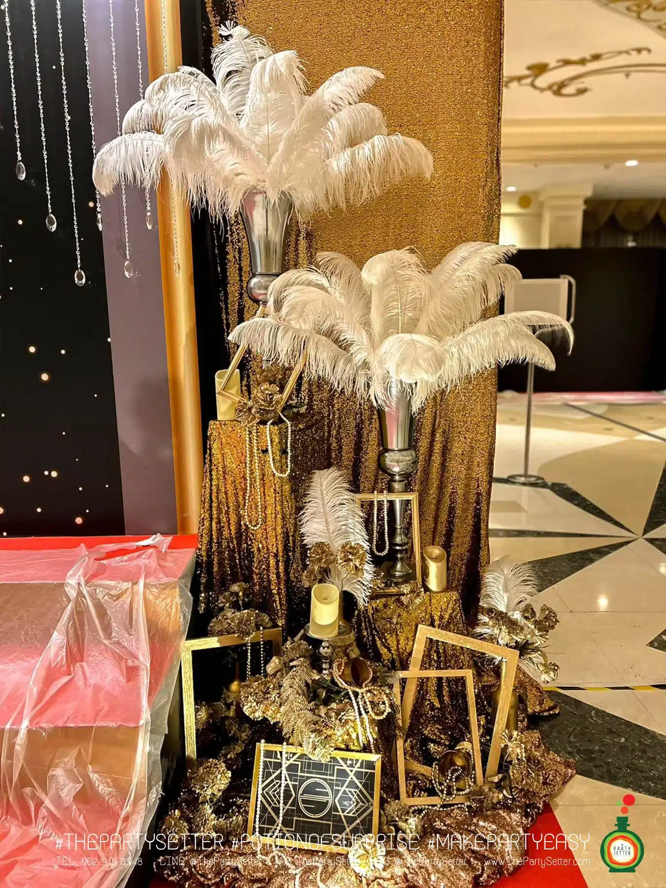 the party setter service pop up prop m 1