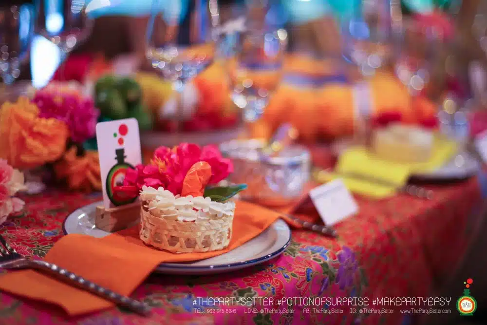 the party setter service table setting plate 4