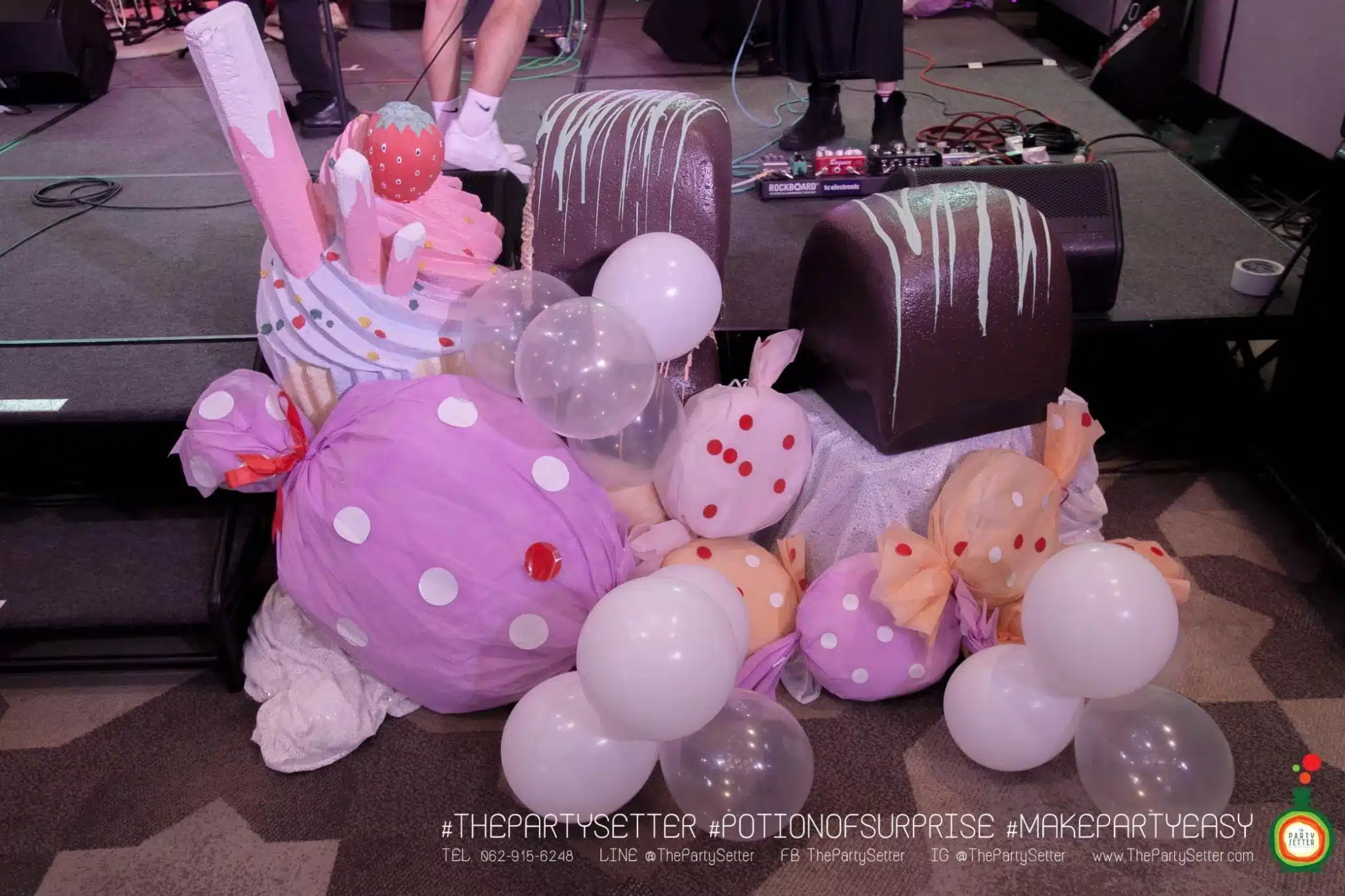 the party setter theme candy 11
