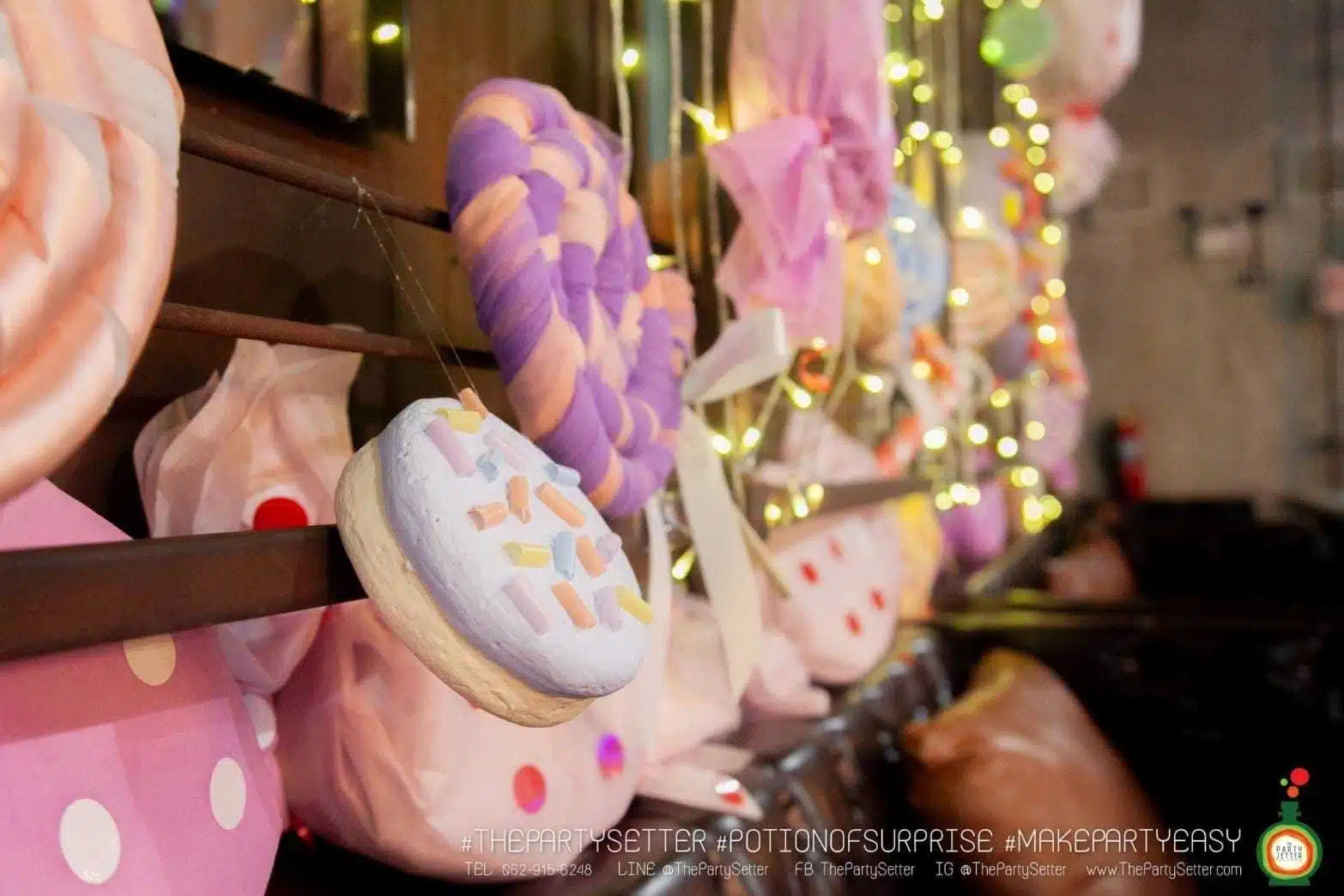 the party setter theme candy 17