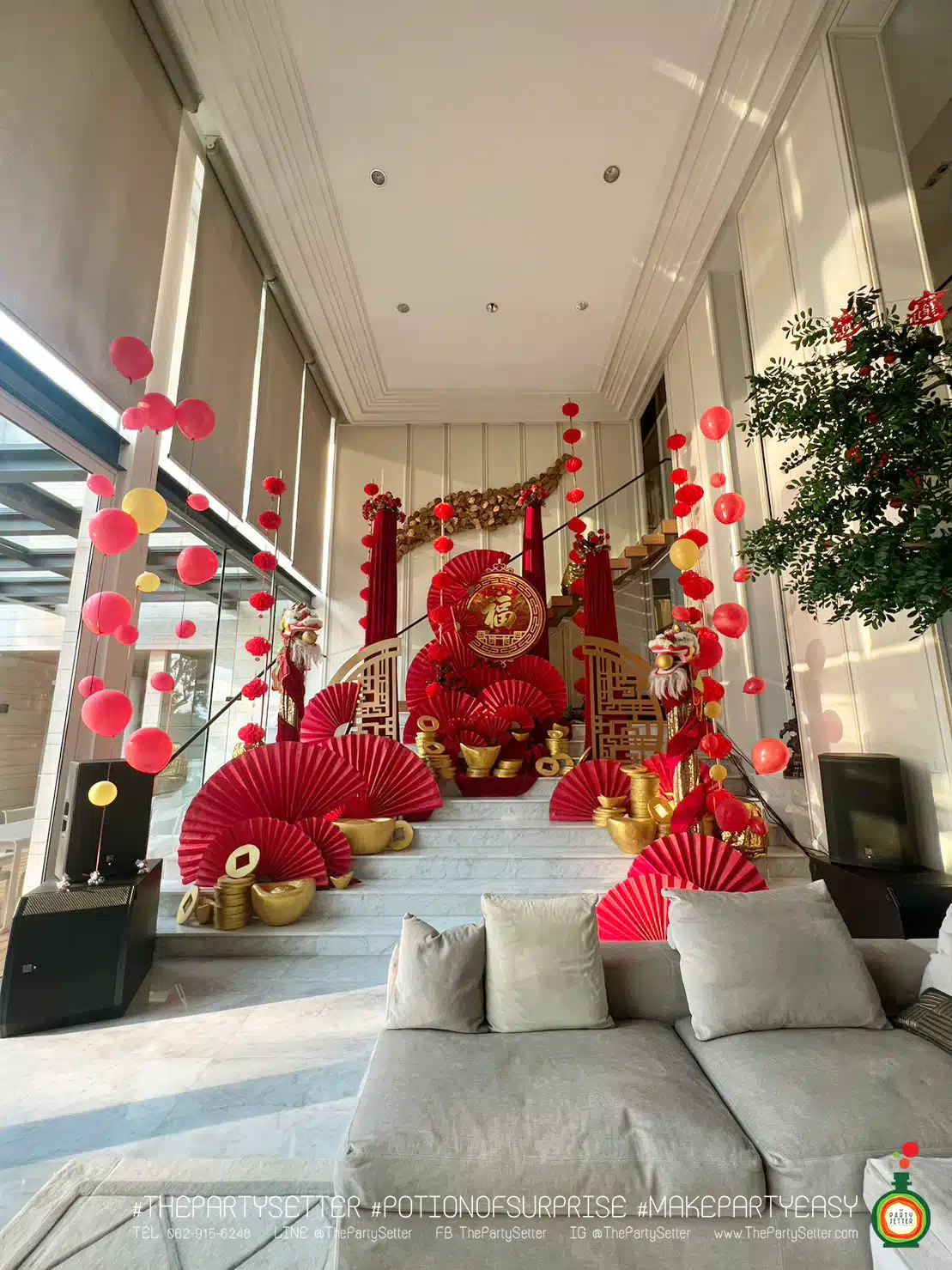 the party setter theme chinese 50