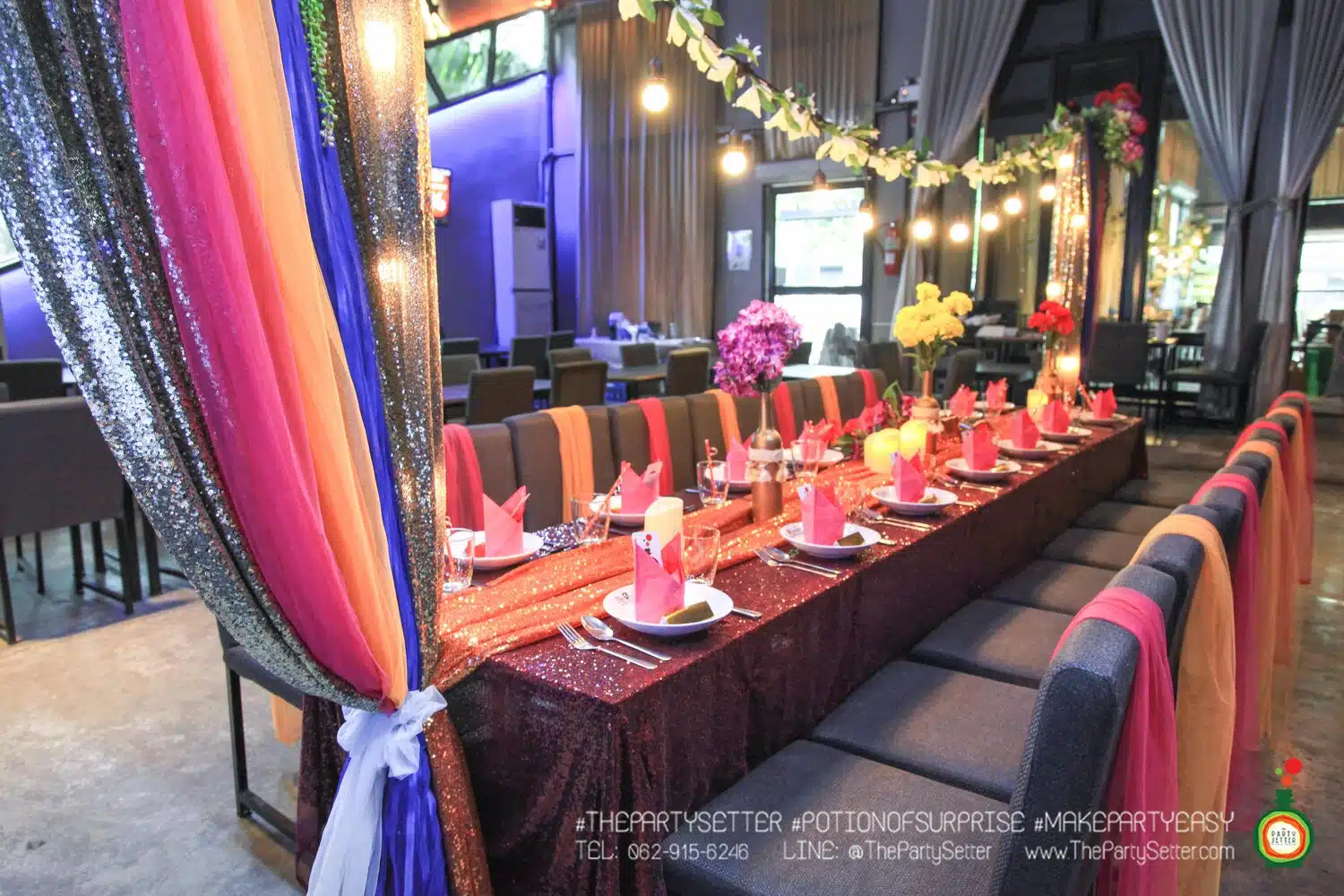 the party setter theme colorful 11