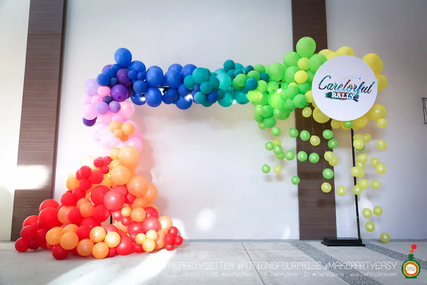 the party setter theme colorful 9