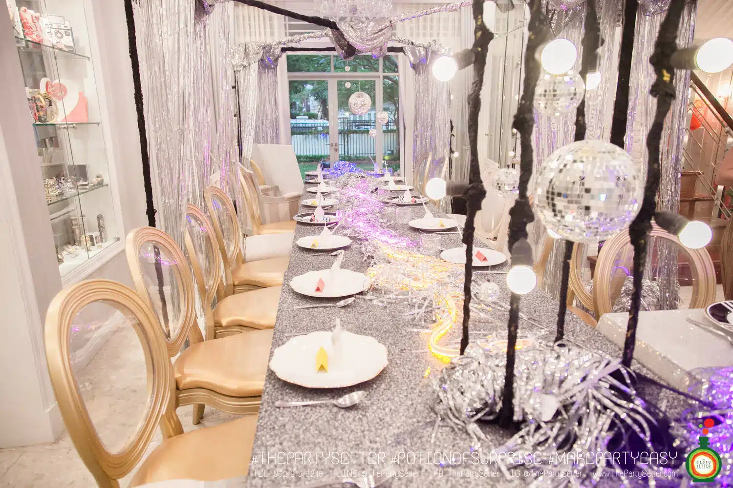 the party setter theme disco 20