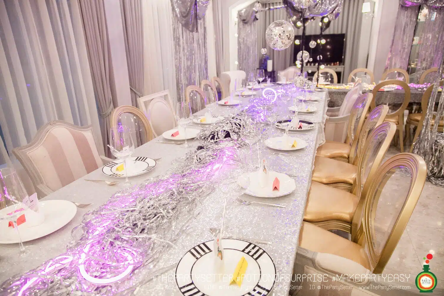 the party setter theme disco 6