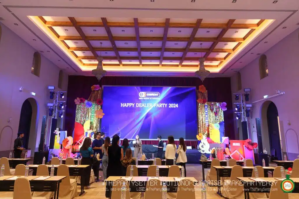 ผลงานธีมไทยตกแต่งงานโชว์ ไทยร่วมสมัย