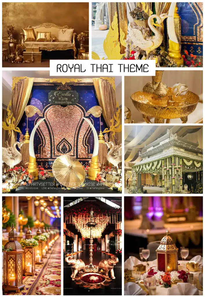 ไอเดียจัดงานธีมไทยสำหรับสงกรานต์ - ธีมชาววัง