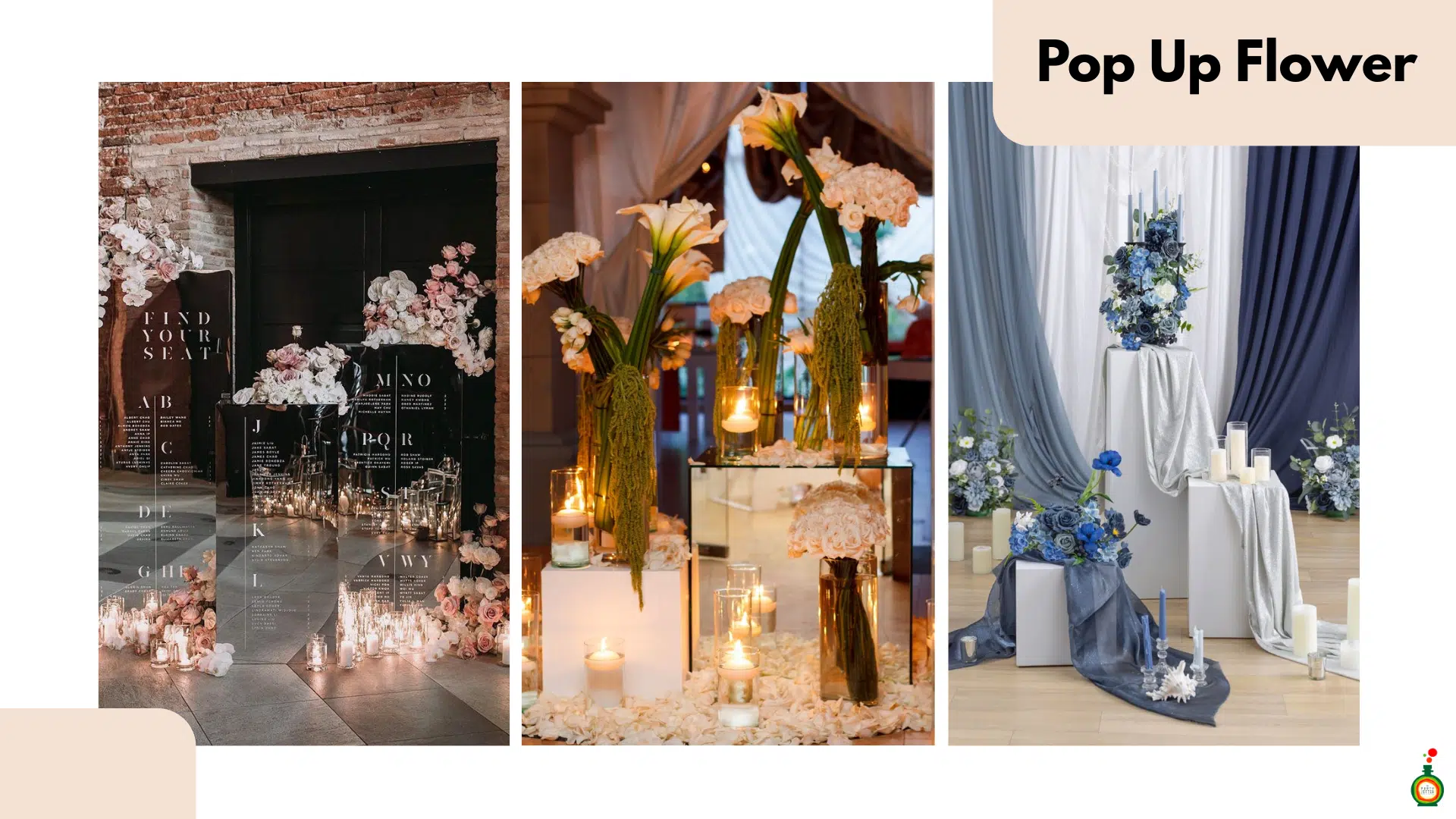 บริการจัดดอกไม้ Pop Up Flower
