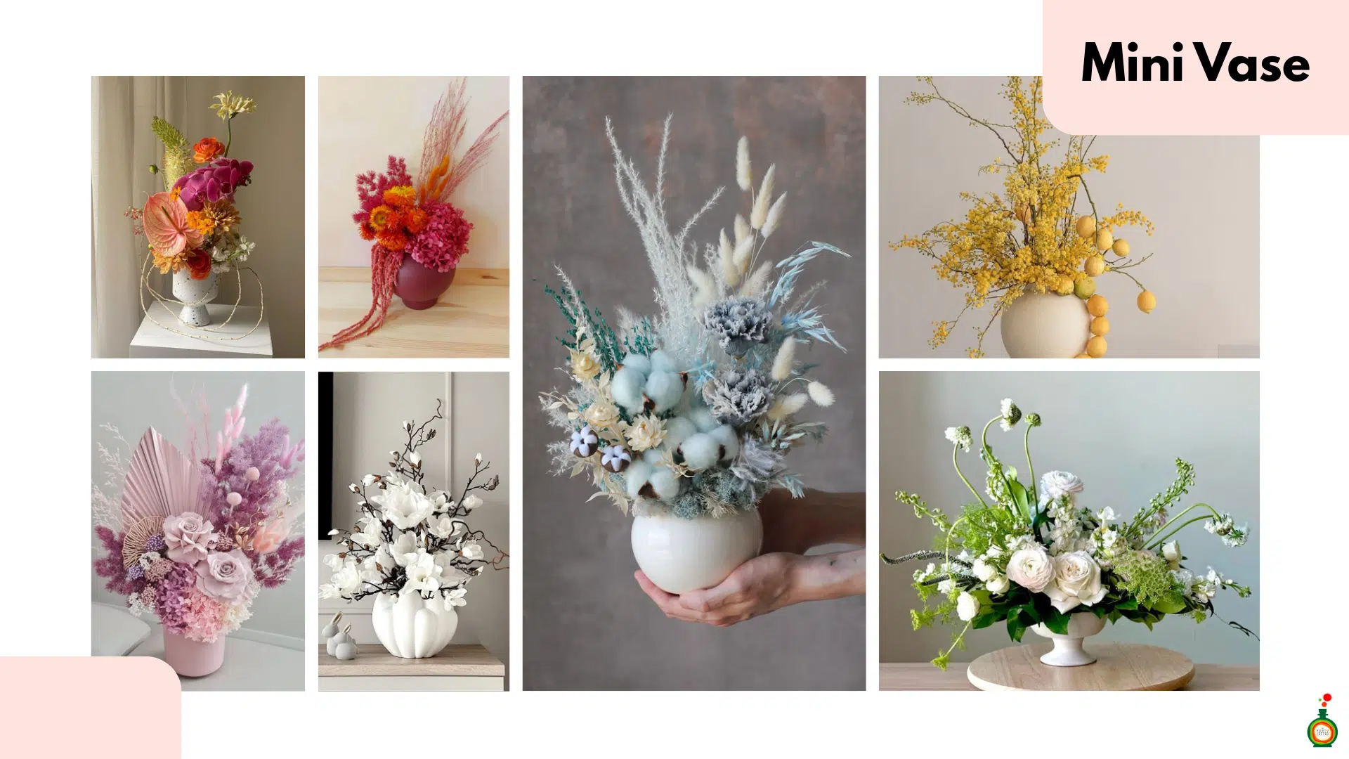 บริการจัดดอกไม้ Mini Vase