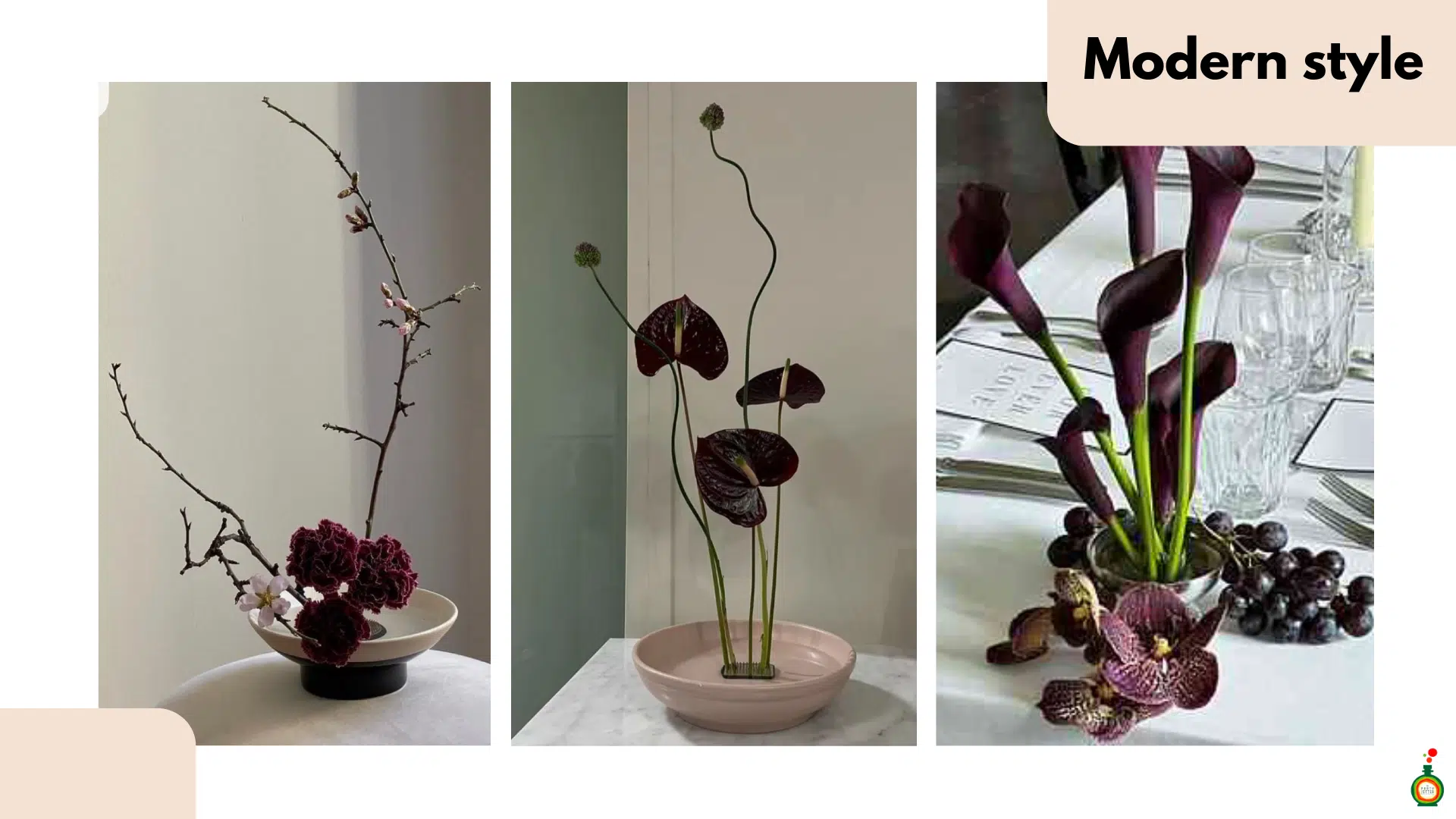 บริการจัดดอกไม้ Modern Hit Design เรียบหรู