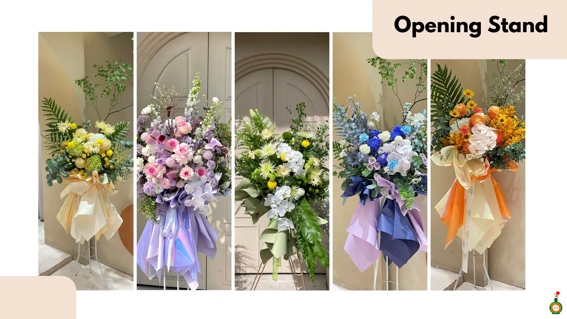 บริการจัดดอกไม้ Opening Stand