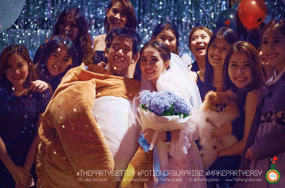 รับจัดปาร์ตี้งานขอแต่งงาน