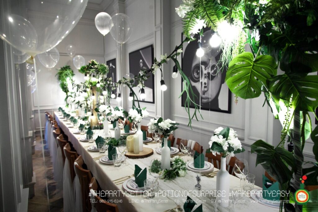 บริการรับจัดพร็อพร้านอาหาร ธรรมชาติ