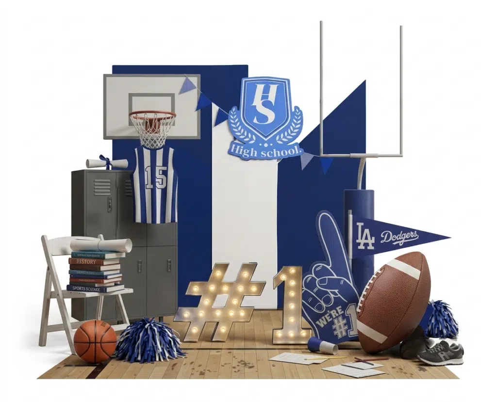 Backdrop ธีม Sport High School Sport