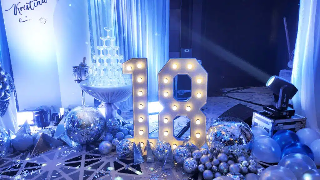 พร็อพวันเกิด Disco Ball