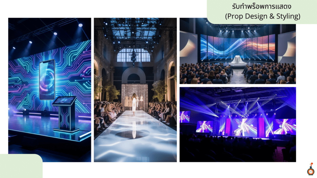 รับทำพร็อพการแสดง (Prop Design & Styling)
