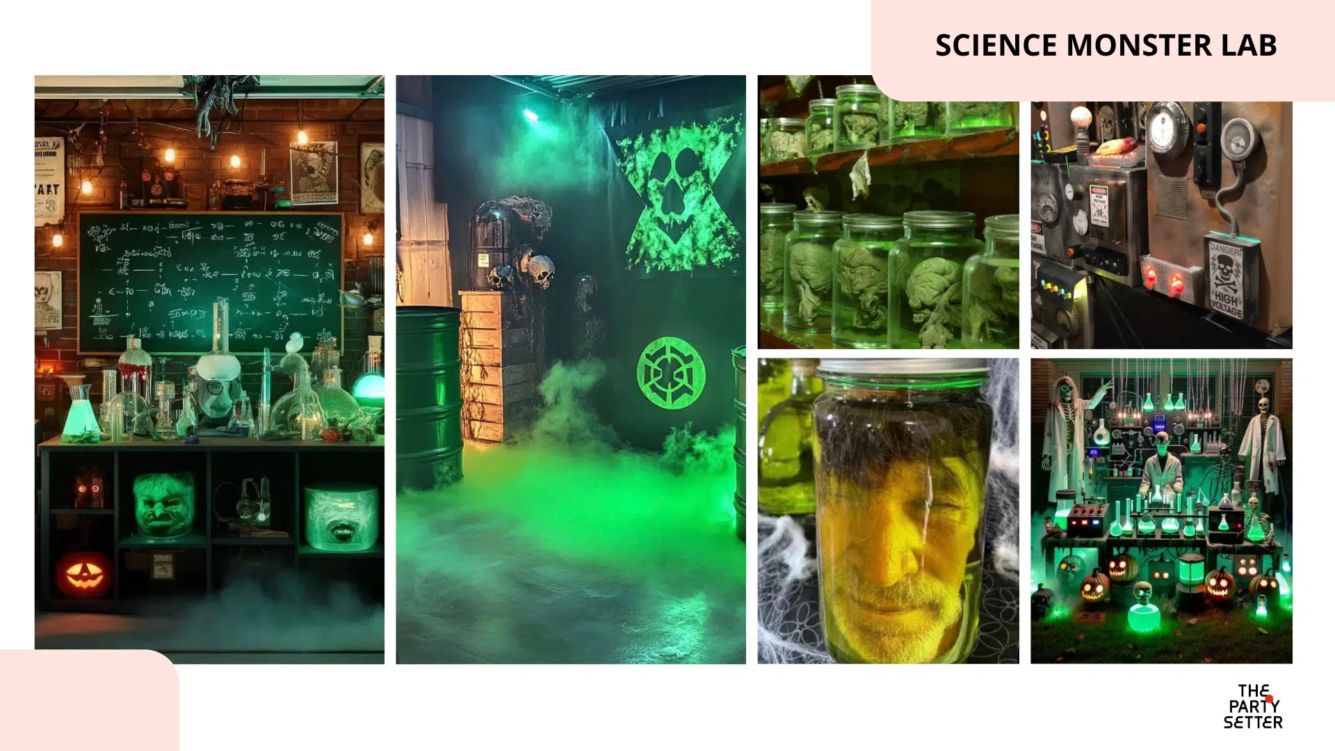 ธีม Halloween 2026 Science Monster Lab ห้องทดลองสุดหลอน ธีมฮาโลวีนที่เด็กก็สนุก ผู้ใหญ่ก็ชอบ