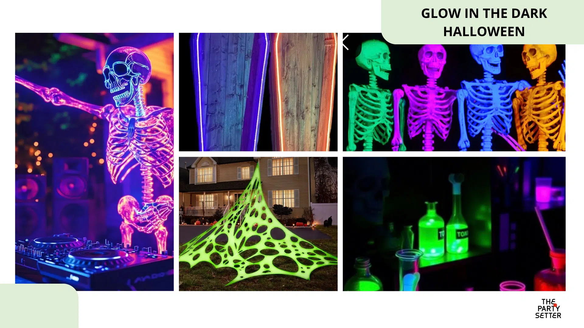 ธีม Halloween 2026 Glow in the Dark Halloween ฮาโลวีนเรืองแสง ถ่ายรูปสวยทุกมุม